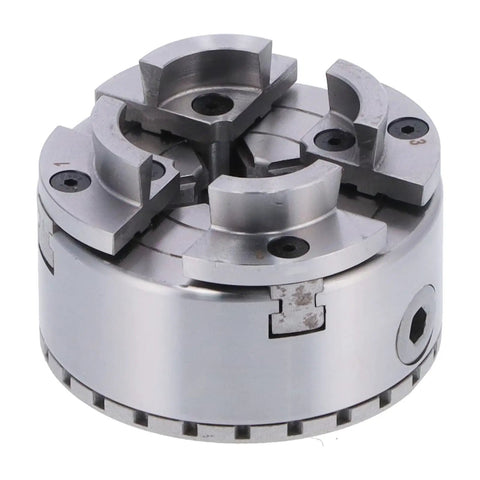 Self Centering 4 Jaw Lathe Chuck M40 96mm woodworking clamp tool with jaws and wrenches for wood lathe turning