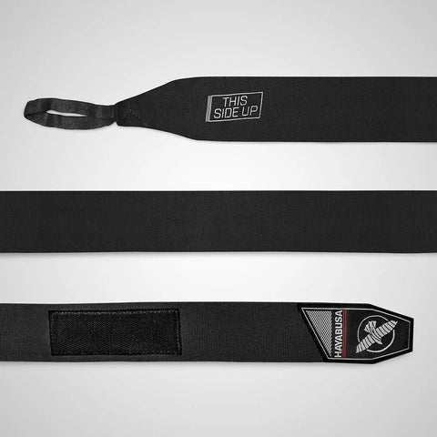 Premium Gym Grade Four Way Stretch Boxing Hand Wraps In Black With Top Shelf Wrist Support And Iron Knuckle Coverage For Hard Bag Work And Sparring Drills At 180 Inches Long