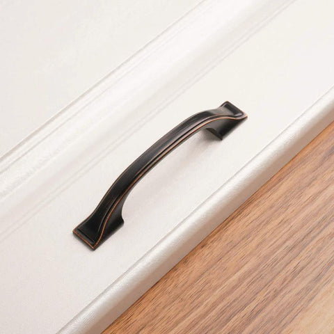 Five Pack 3 Inch Oil Rubbed Bronze Cabinet Pulls For Kitchen Cabinets Drawers Dresser Cupboard Bedroom Solid Metal Hardware