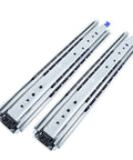 Killer Heavy Duty Three Section Drawer Slides One Pair, steel, smooth gliding, supports up to 38 inches, ideal for cabinets.