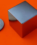 Heavy Duty 1 Inch Neodymium Magnet Cube For Engineering And Fabrication, Testing And Industrial Holding Tasks NdFeB Rare Earth Block