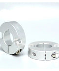 Heavy Duty Machining Split Shaft Collar Alloy Steel Kit With Dual Countersunk Hole Snap Retainer Ring For Thrust Load Positioning Fixing Machinery Parts, alloy steel collars