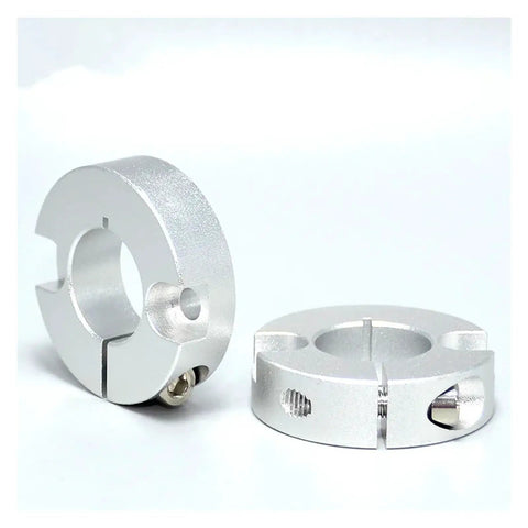 Heavy Duty Machining Split Shaft Collar Alloy Steel Kit With Dual Countersunk Hole Snap Retainer Ring For Thrust Load Positioning Fixing Machinery Parts, alloy steel collars