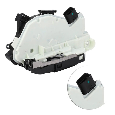 Front Left Driver Side Door Lock Latch Actuator Motor Assembly ABS Housing Replacement For A1 2011 2014 And 2009 2012 Vehicles Built To Last Tough Auto Component, white ABS housing