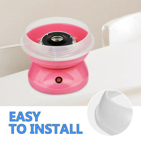 Cotton Candy Machine Guard Cover Enclosure For Portable Mini Candy Makers White Plastic Shield To Prevent Messes And Spills Durable