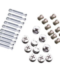 Built To Last Heavy Duty Furniture Cam Locking Fittings Kit With Bolts Nuts And Connecting Dowels for cabinet assembly