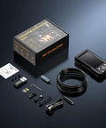 4.3 Inch Industrial Endoscope Borescope With 16.5 Ft Cable, 1080P HD Camera, IPS Display, Real Time Analysis, One Click Photo And Video Capture For Home And Pro Inspections, with screen, cable, and accessories