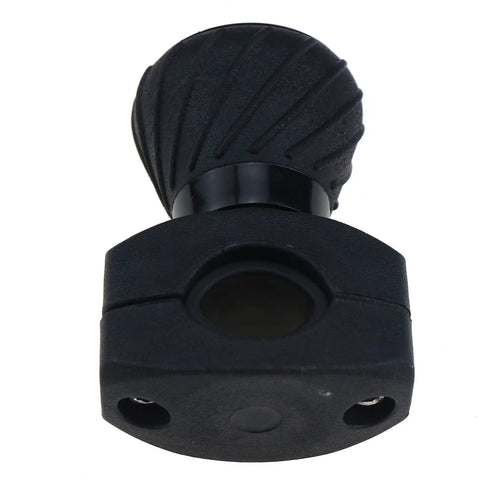 Deluxe Tractor Steering Wheel Spinner Knob for Kubota M RTV B BX L Series Tractors, close-up of textured black grip