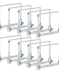 10 Pack Square PTO Pin Locking Pins One Quarter Inch By Two And Three Quarters Inch Heavy Duty Hitch Pins For Trailer Set