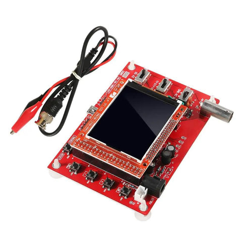 Open Source Digital Oscilloscope Kit With Probe And 2.4-Inch TFT Screen, 1Msps Sampling, Case Included, shown with probe attachment