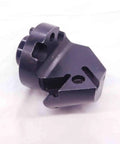 Top Shelf 1 3/4 Inch Indexable Boring Head For Cnc Mills And Lathes with steel core, showing design for heavy machining.