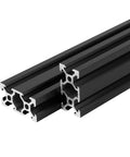 Beefy 2040 V Aluminum Extrusion Set 2 Pack 150mm V Slot European Standard Anodized Black Aluminum Profile Rail For 3D Printer And CNC Machine DIY Projects