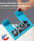 Magnetic Hinge Installation Tool For Cabinets And Doors Quick And Precise Hinge Jig For Jambs And Latches 2mm Alignment Groove