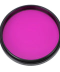 Close-up of a magenta filter from the 6 Piece 2 Inch Telescope Eyepiece Filter Kit Moon Filter With M48x0.75mm Threads Eyepiece Filters