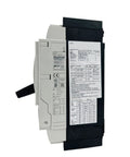 Heavy Duty Molded Case Circuit Breaker Nzmn2 A160 Na, size detailed view, industrial power protection panel safety switch.
