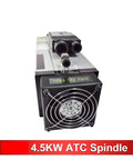 Beefy 4.5KW ATC Automatic Tool Change CNC Spindle Motor Air Cooled ISO30 For Engraving Milling Router Machines 220V 380V with fan view