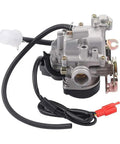 GY6 50Cc Carburetor Big Bore 18Mm For 139QMB 139QMA Engines, suitable for Taotao scooters, viewed from the side