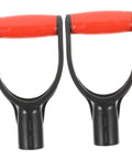 Heavy Duty Shovel Handle Replacement Grip For Garden Tools Spade Ergonomic No Slip Anti Slip Comfort Grip with red accents
