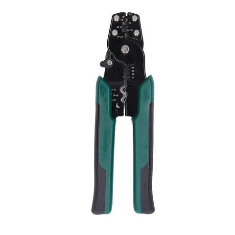 Heavy Duty Insulated Ferrule Crimping Tool Kit With 200 Heat Shrink Wire Connectors For Awg 22 To 10 Seamless Copper Design That Slaps Tight And Keeps Your Gear Running Smooth Without Downtime., insulated crimping tool with green handles
