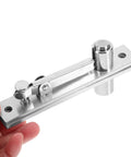Heavy Duty Stainless Steel Pivot Door Hinges 1 Pair For Hidden Bookcase Doors And Cabinet Swing Hinges With Rotating Shaft Torque
