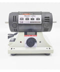 Hardcore 800W Bench Grinder Featuring Stepless Speed Adjustment And Flexible Shaft Grip for precise woodturning and engraving.