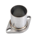 Stainless Steel Exhaust Flange Repair Pipe Kit 3 Inch OD With Gasket Bolts And Nuts Quick Grip Fit showing a durable exhaust flange with mounting holes.