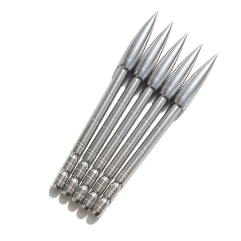 Archery Field Points Set For Target Practice 100 120 150 200 Grain Pro Grade Stainless Steel For 4.2mm Shafts Precision Machined