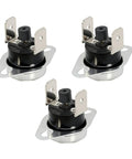 Furnace Limit Switch L350 Roll Out Replacement For Rheem 350F Cutout 4710024101 Compatible Easy Install 3 Pack shown