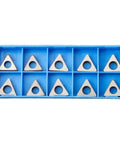 CNC Turning Tools Kit With Triangle Shim For Blade Protection And Longevity Pro Grade Tool Holder Set in blue case