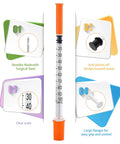 1Cc Syringe With 30G Half Inch Needle, Individually Wrapped Lab Supplies, 30 Pack, Clear Readout And Smooth Plunger, No Sticking, Precision Measurement For Lab Use
