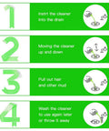 Four-step guide for using Five In One Drain Snake Kit With Five Pack Flexible Drain Augers For Hair Clog Removal And Easy Drain Fixes