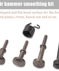 Smoothing Bit For Pneumatic Air Hammer And Chisel Drill Kit with 4 bits and spring for tire repair