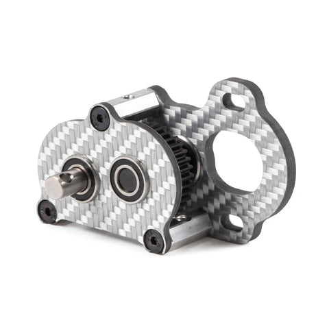 Ridiculously Light Carbon Fiber Portal Transmission Gearbox For 1 To 10 Scale RC Crawlers, Low Center Of Gravity Design