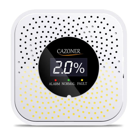 Natural Gas Detector With 10 Year Lifespan For RV And Home, Detects Methane And Propane, Explosive Gas Alarm, Digital LCD Display