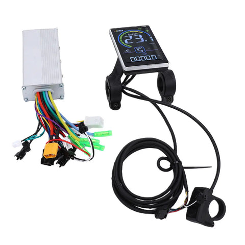 500W Electric Bike Controller Kit With LCD Display For Scooter Mods And Brushless Motor Controller Over Current Protection