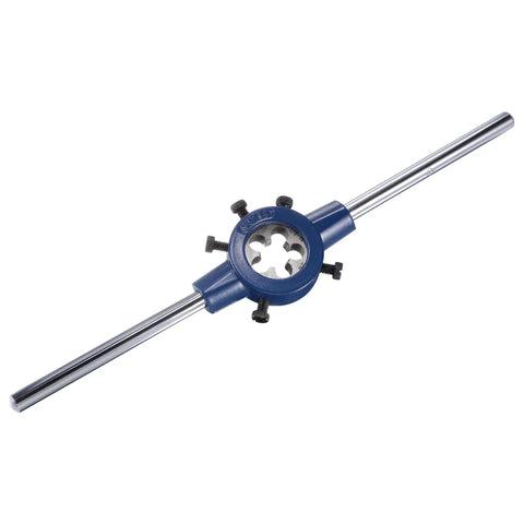 Round Die Stock Handle Wrench Set With 5/8-18 UNF Thread Die And 38mm Die Holder Adjustable For Bolt Thread Repair, steel build