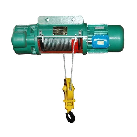 Heavy Duty Electric Wire Rope Hoist Lifting Winch 3 Ton Capacity 9 Meter Cable Easy Setup Workshop Workhorse For Fast Daily Garage And Warehouse Construction Projects