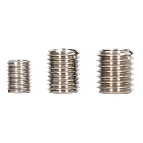 41 Piece Stainless Steel Thread Repair Insert Kit M2 To M14 With Storage Box Workhorse Set of threaded inserts in three sizes