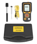 Pro Grade Digital Hardness Tester Kit With Color Screen Durometer For Steel Aluminum Alloy And Copper Metals Seven Scale Readout