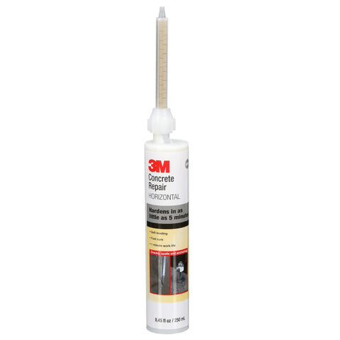 DP600 Gray Self-Leveling Concrete Repair Sealant Cartridge With 2 Mix Nozzles 8.4 Fl Oz product image