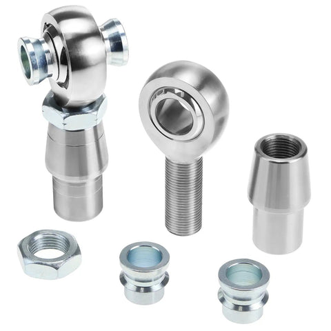 Heavy Duty Heim Joint Rod End Kit Three Quarter Inch Chromoly With Right And Left Hand Threads For Steering And Suspension Applications Load Capacity 28,081 Lbs Built To Take A Beating On Off Road, chrome rod end kit