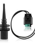 Outside Ambient Air Temperature Sensor With 2 Pin Connector Pigtail For BMW and Mini Cooper, black sensor with wiring