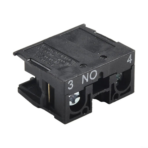 Rugged 22mm Push Button Switch For Control Panels With 415V 10A NO NC Joystick Style ZB2 BE101C BE102C 5 Pack Easy Mount