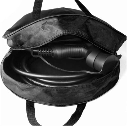 Heavy Duty Round Cable Organizer Bag That Keeps Your Cords Fully Sorted And Tangle Free for EV charger with waterproof shell.