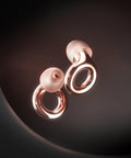 Rose gold Experience 2 Ear Plugs For Concerts And Festivals, High Fidelity 17dB Noise Reduction, close-up view