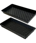Heavy-Duty 1020 Seed Tray Set With Mesh And No-Hole Trays, 5 Pack for Seedlings and Microgreens, stackable mesh and solid trays
