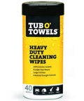 Heavy Duty Fiber Weave Cleaning Wipes 8x7 Inches 40 Count Multipurpose Grime Buster for Hands Tools Surfaces packaging