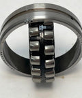 Heavy Duty Spherical Roller Bearing 22209ES TVPB W33 showing the spherical structure and polyamide cage, measures 45X85X23MM.