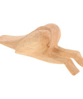 Wooden Door Stopper With Funny Shape For Home And Office Heavy Duty Door Wedge That Reduces Noise No Tools Needed Quick Install Beige Color