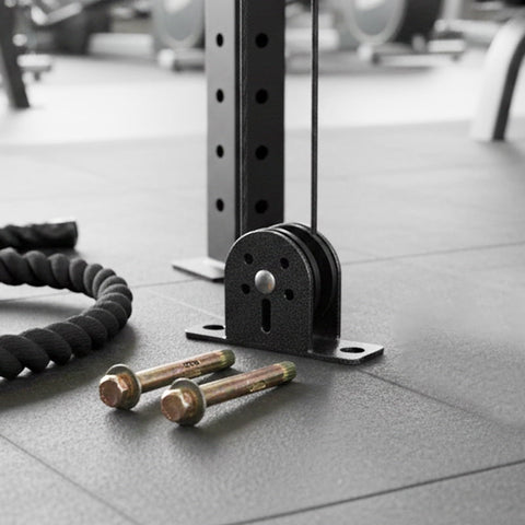 Heavy Duty Fixed Pulley Lifting Sheave With Double Bearing For Silent Wire Rope Lift Up To 600 Pound Load Capacity